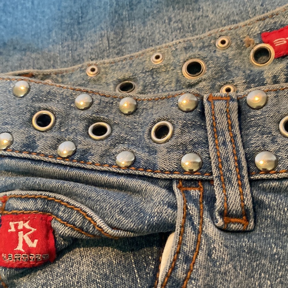 Vintage US Rodeo Bootcut Distressed Jeans - Picture 3 of 11